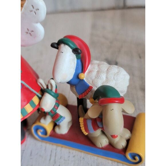Midwest Cannon Falls simple Delights Joy of season Angel play dog sled Xmas - Picture 5 of 9